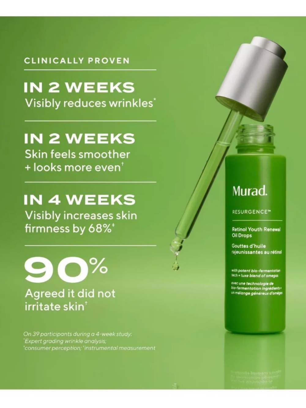 Murad Resurgence Retinol Youth Renewal Oil Drops - Picture 3 of 6